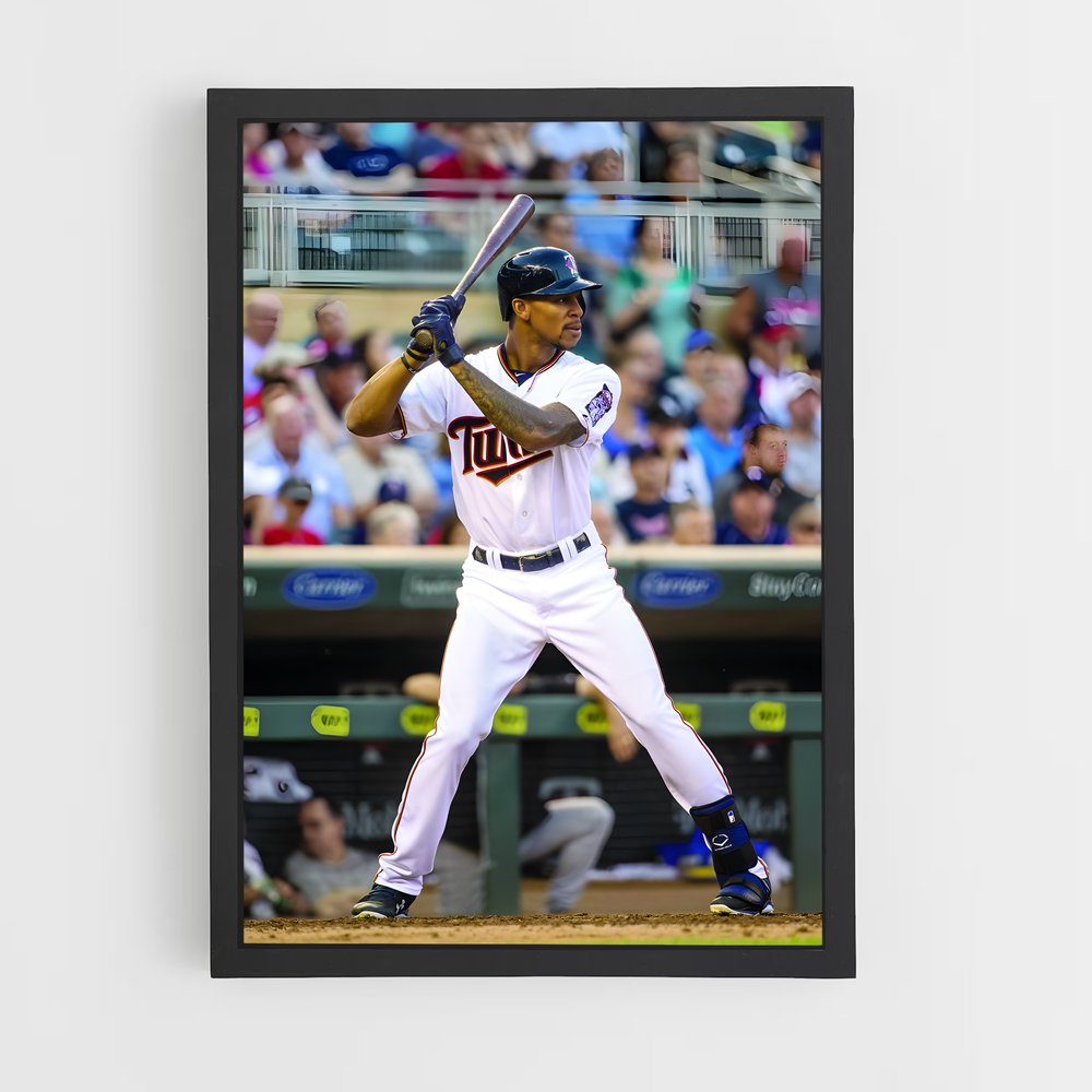 Poster Byron de buxton – affiche Baseball (vue 2)